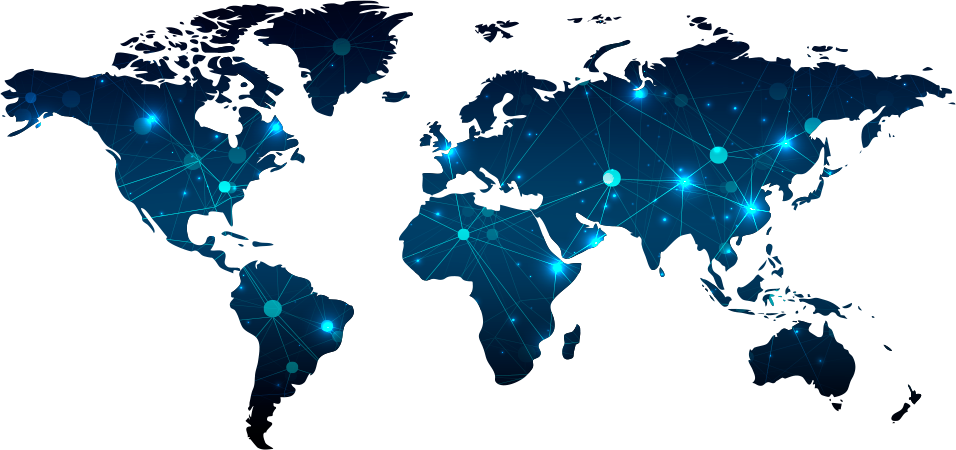 Rede internacional de centros de dados